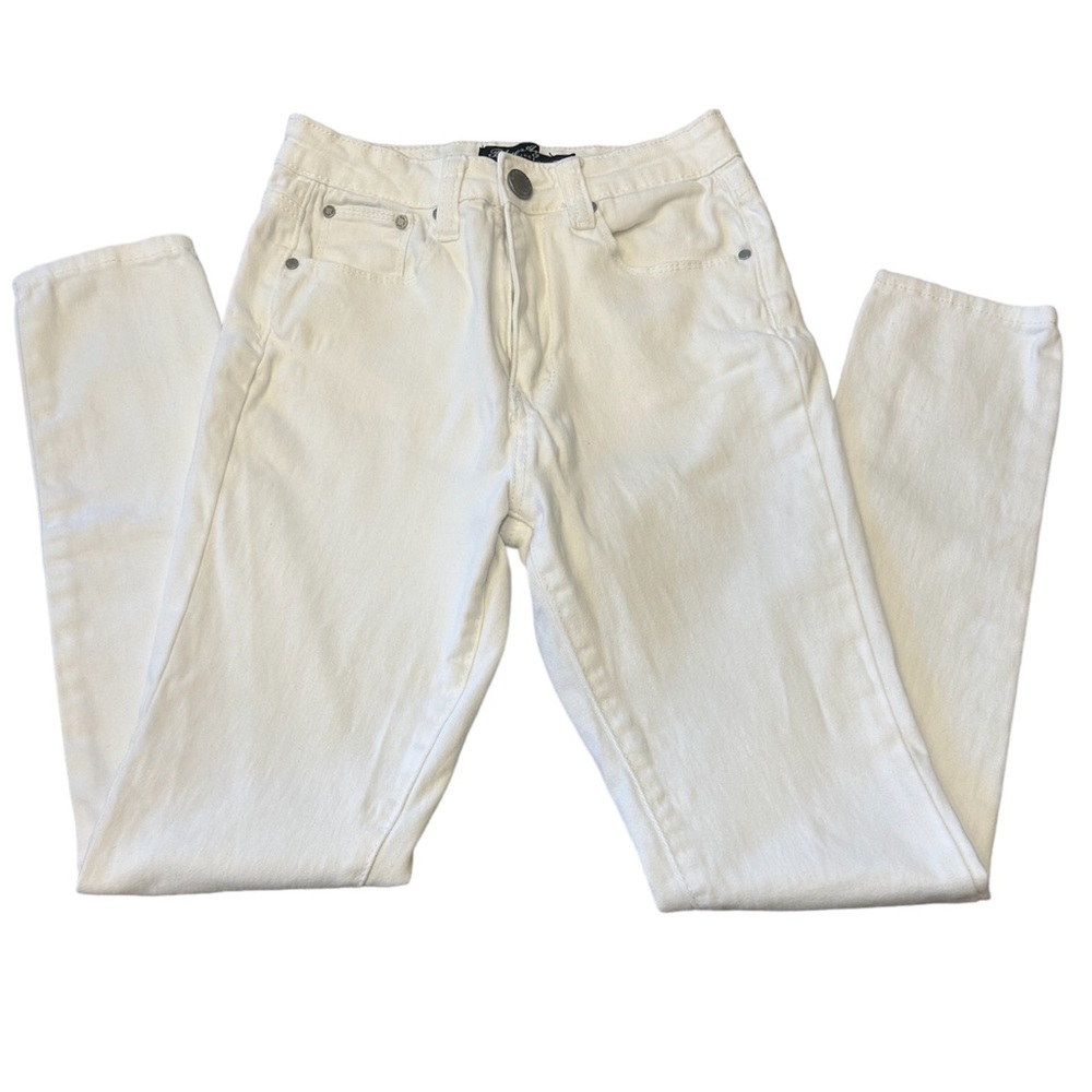 🤩 SALE High Waisted White Jeans Size: 3